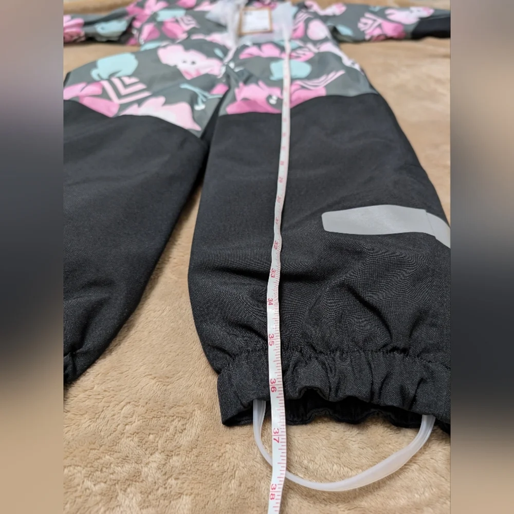 Reima Kurikka Kids Waterproof Snowsuit Thyme Green 3T - Picture 10 of 16